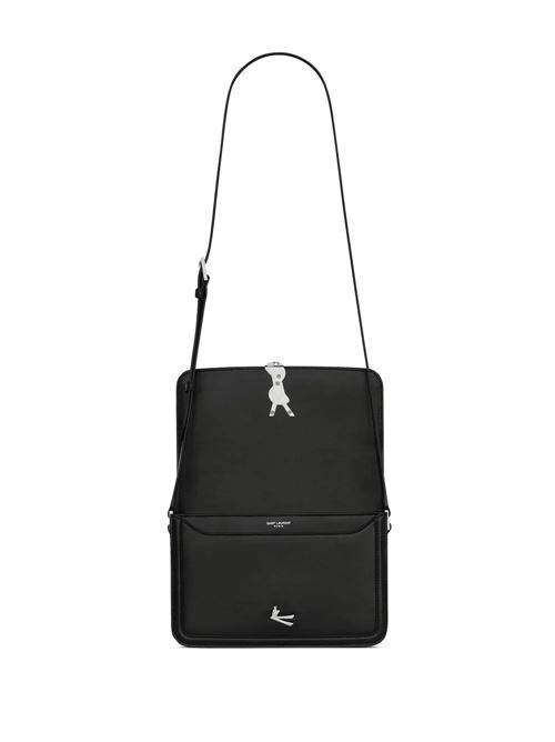 BORSA SOLFERINO MEDIA IN PELLE LISCIA SAINT LAURENT | 7110390SX0E1000